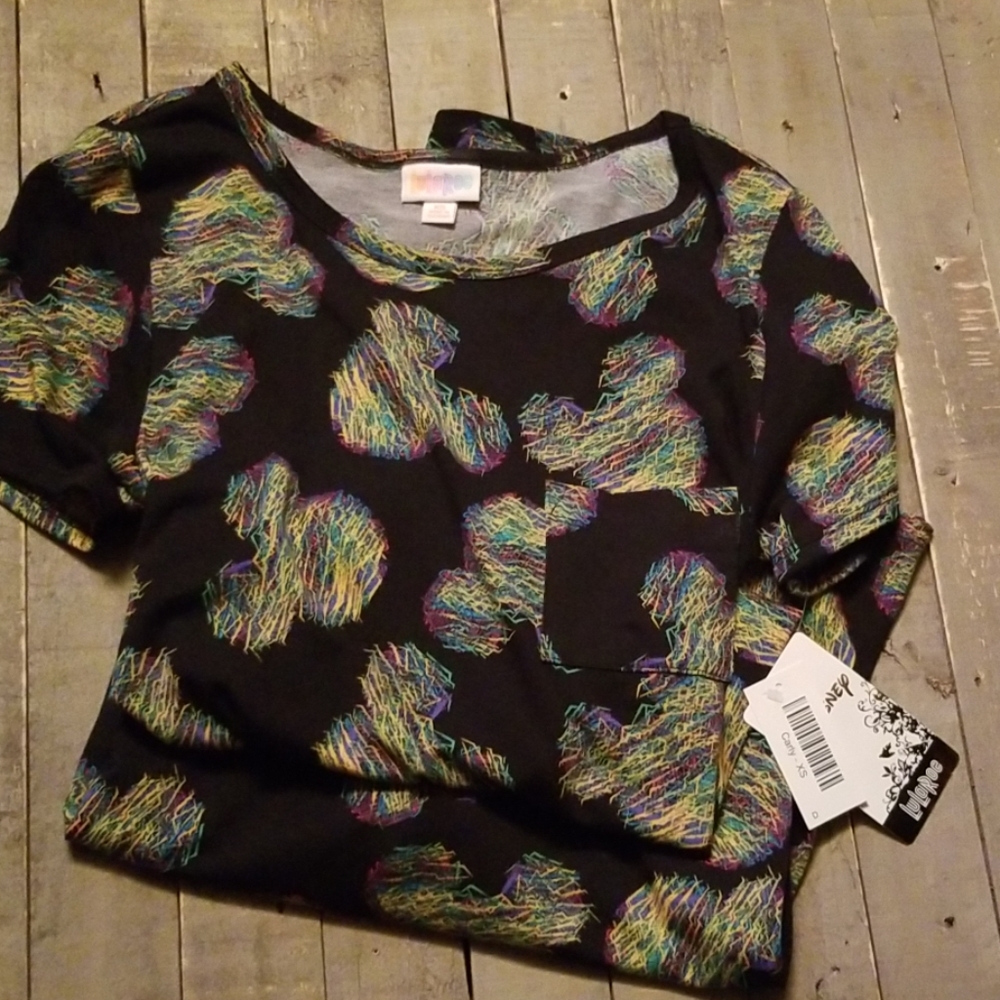 NWT lularoe Disney carly XS